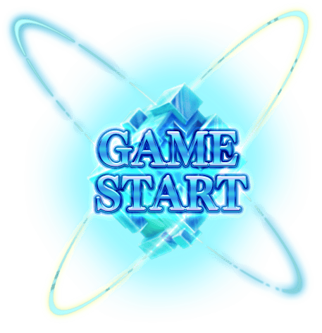 キューブ型のゲームスタートボタン。ホバー後。