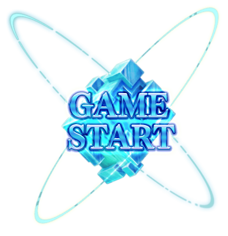 キューブ型のゲームスタートボタン。ホバー前。